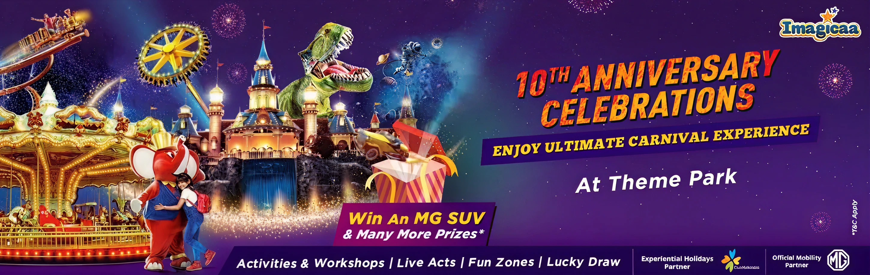 Imagicaa Celebrates 10th-Year Anniversary from 19th to 28th May 2023