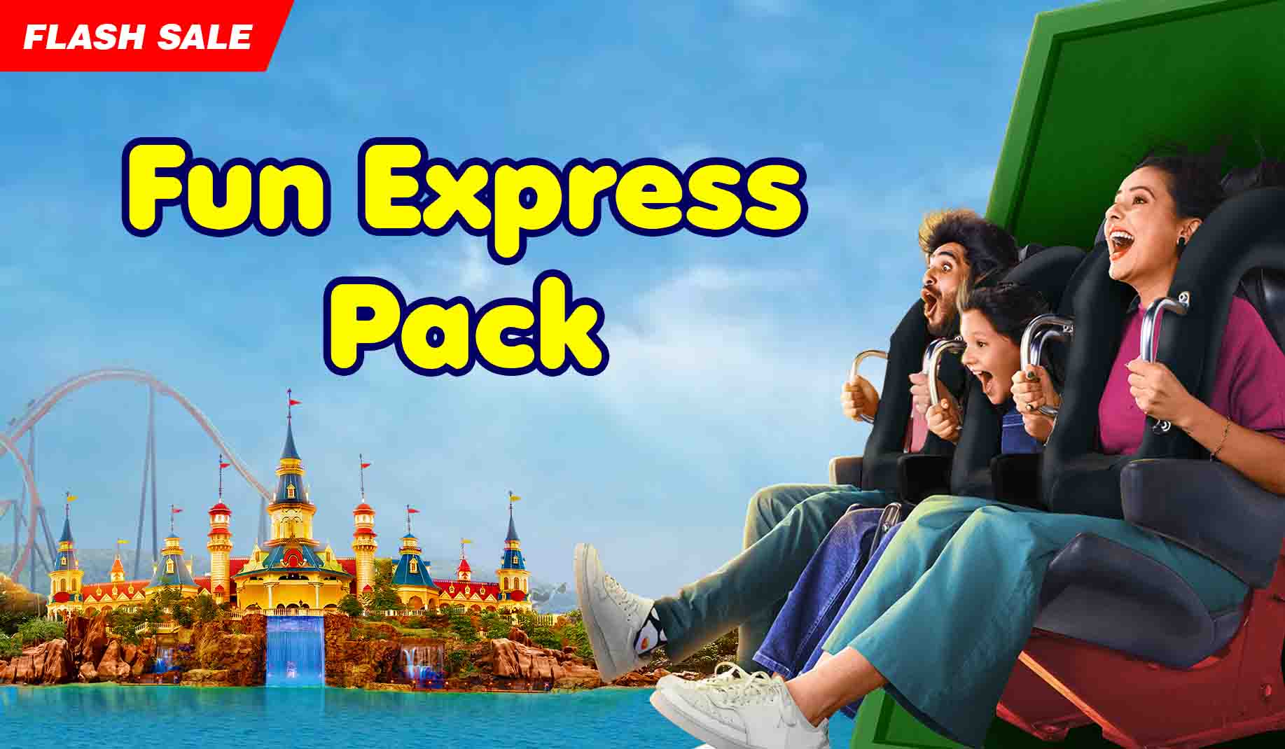 Flash sale theme park