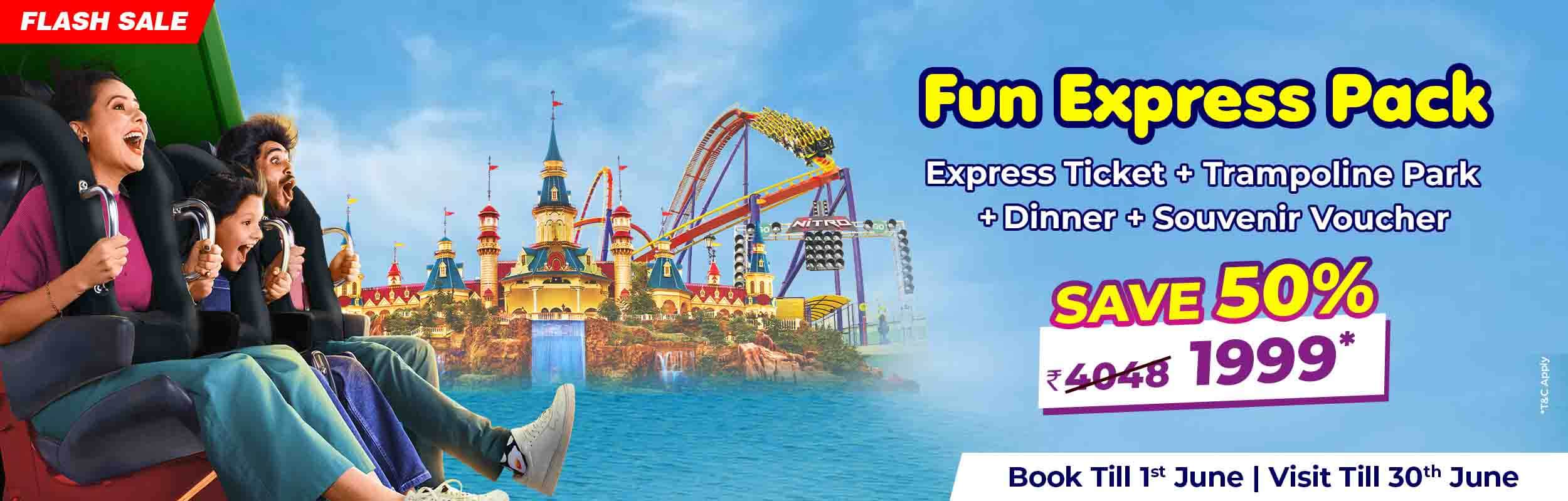 Flash sale theme park