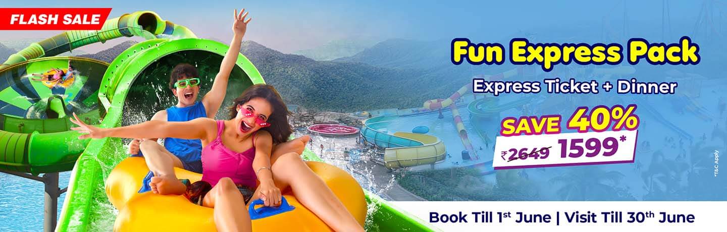 Flash sale water park