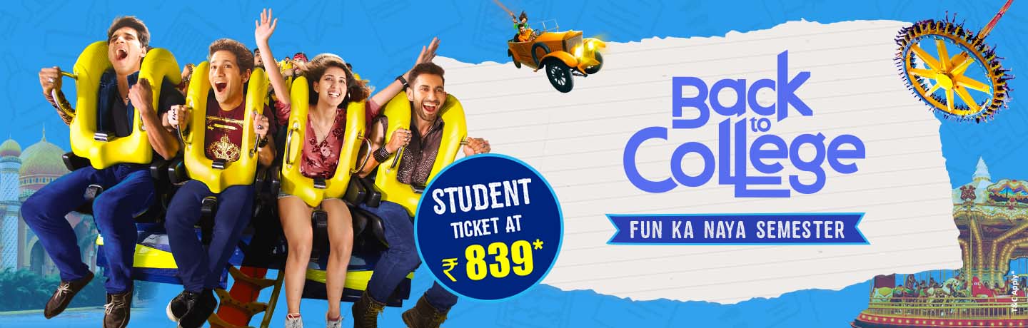 back to college theme park