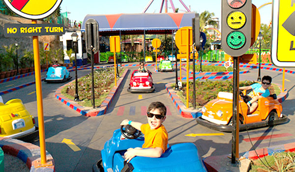 Separate Kids Play Zone